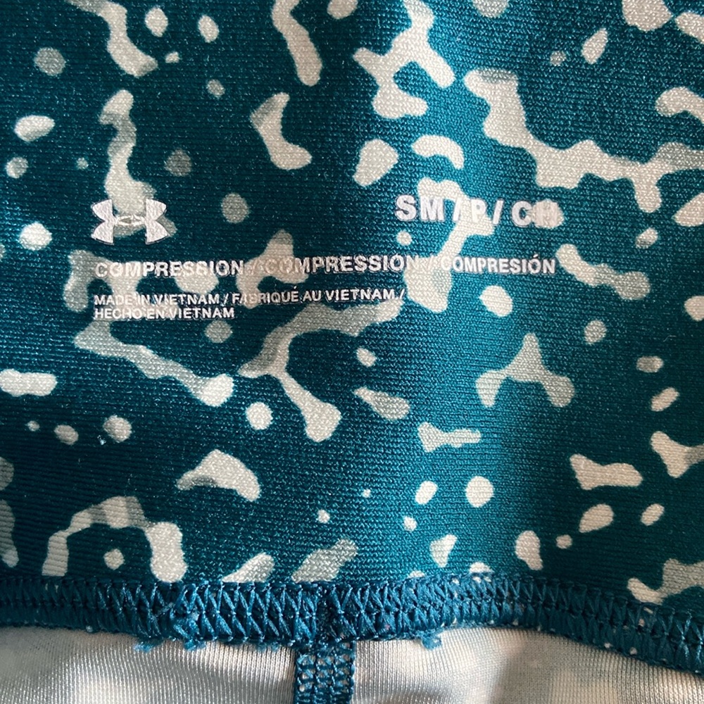 Heatgear Armour Print High-Rise Ankle Leggings - Picture 12 of 13